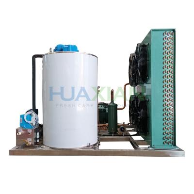 China Industrial China Factory Price Boat Type Salt Water Flake Ice Machine for Fish Plant for sale