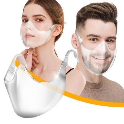 China NANA Hot PC Masking Material Anti-splash Luxury Transparent Isolation Face Protector for sale