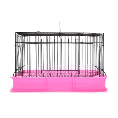 China Wholesale Black Durable Durable Wire Rabbit Cage Yee Rabbit Cage Outdoor Pet Cages for sale