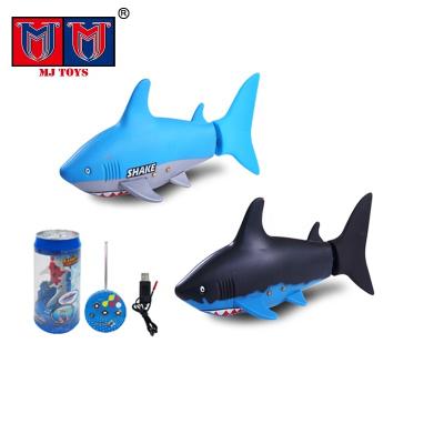 China New Design Funny Shark Remote Control Toy Underwater Swimming Model Remote Control Fish With Best Price for sale