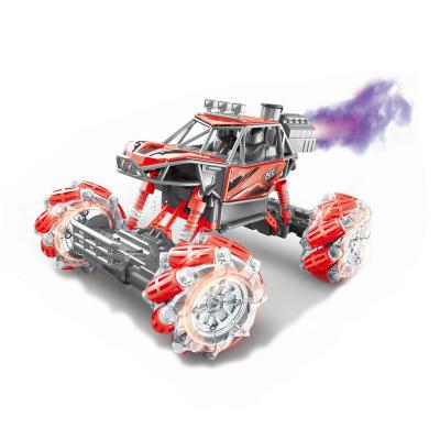 China RC Hobby MJ OEM/ODM 1:14 Spray Horizontal Alloy Car 2.4Ghz RC Car Rock Climbing High Speed ​​Crawler with Light and Music for sale