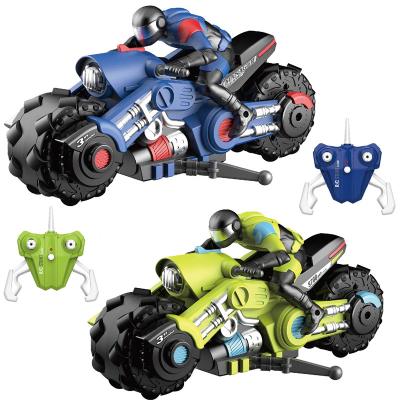 China 2.4G Hobby 2.4G Mini Electric Climbing Racing Bike Mcnamu 1:10 Wheel Stunt Drift Self-Balance Rc Motorcycle Remote Control Toys for sale