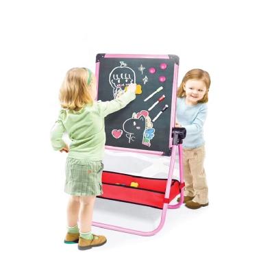 China Magnetic Educational Writing Board Children Side Drawing Board Toys Easel Painting Dual Study Art Set Dry Erase Painting Writing Board for sale