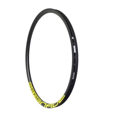 China MTB Bikes Tiger 7 TMC6325 26er Carbon Bicycle Parts 25mm Deep Wide 30mm MTB Wheel Tubeless Rims for sale