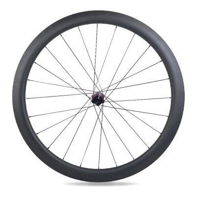 China Road Bikes Newest Hub 700c OEM SM037 Tubular Carbon Road Bike Wheelset 45mm Depth 28mm Width for sale