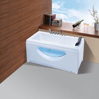 China Skirt Touch Screen Control Air Sex Massage Bathtub 2 Double Side Person (Left Skirt) for sale