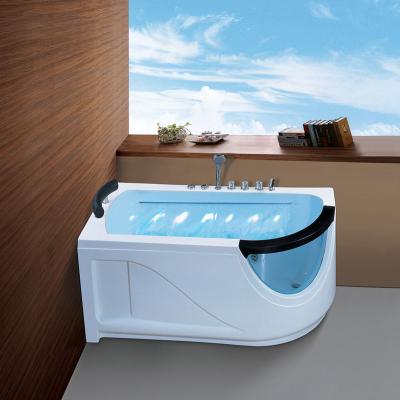 China Double Side Skirt Spa Tubs 2 Person Hydrotherapy Sex Massage Bathtub (Left Skirt) For Home Or Hotel for sale