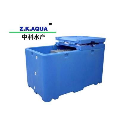 China Live Fish Transport Large Live Fish Bin with Alarm and Oxygen Installation for Transport for sale