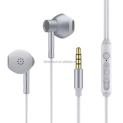 China Wholesale In-Ear Low Price Metal Heavy Bass Earphone With Mic Headphones Earphone 3.5mm Earbuds For Mobile for sale