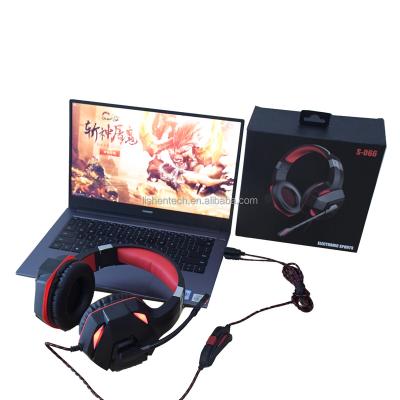 China Original Cheap Hedset Computer Game Earphone 7.1 Wired Gamer New Headset Headset Gaming Earphones With Microphone for sale