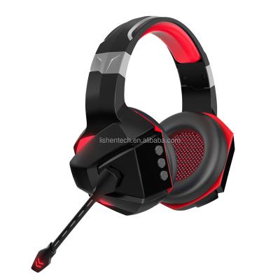 China 2021 Newest High Quality Earphone Over The Bottom Ear Headband Delay 2.4G Gaming Earphone Wireless Headset With Microphone For Computer PC for sale