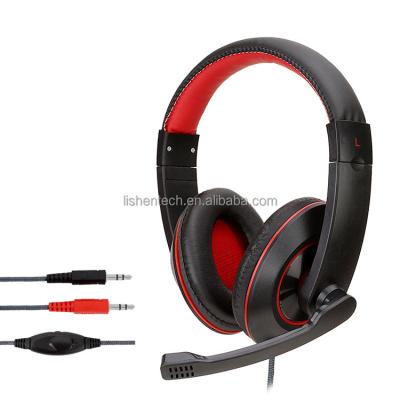 China Cheaper Headband Gaming Headset Over Ear Wired Earbuds With Noise Canceling Flexible MIC For PS4 PS5 XBOX Game for sale