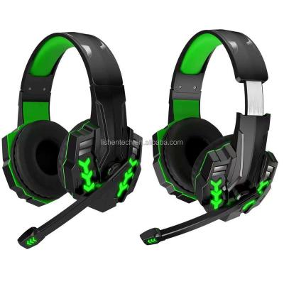 China High Quality Gaming Headset RGB 7.1 Metallic Gaming Headset Earphone with MIC RGB Light for PC PS4 PS5 Computer Cell Phones for sale