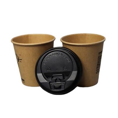 China New Type Recyclable Good Price 10oz Craft Eco-Friendly Paper Coffee Cups for sale