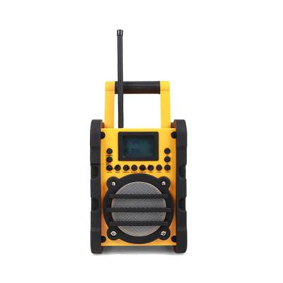 China Digital Display FM/DAB+/BT Digital Compact AM/FM/DAB+ Radio Receiver/Worksite Radio Ultra Rugged Radio for sale