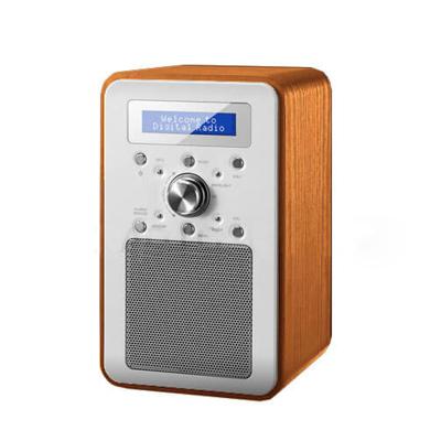 China Digital Display FM/DAB+/BT Digital Radio Wooden Style FM DAB+ Revival Portable Radio with Spotify for sale