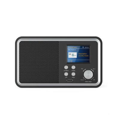 China Digital display BT WF radio LCD socket LAN WLAN internet/DAB+ desktop radio for sale