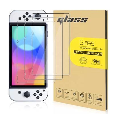 China Anti-fingerprint High quality ultrathin Guangzhou 3Packs 2-Pack Tempered Glass Guards 3 Pack Steam Deck Screen Protector For nintendo switch for sale