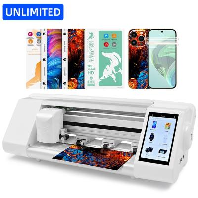 China Easy Operate Film Phone Intelligent Mica Para Lamina Protection Laminas Tuoli & Maquina Cortadora De Hidrogel Mobile Sticker Cutting Machine for sale