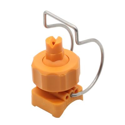 China Dusting Hot Selling 26988 Plastic Polypropylene Adjustable Swivel Ball Flange Spray Nozzles for sale