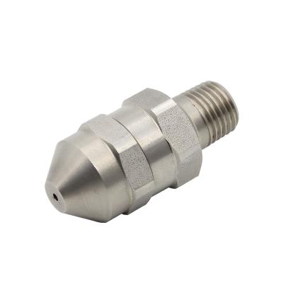 China Dust Collection Narrow Angle Solid Stainless Steel Jet Full Cone Spray Nozzle Full Cone Nozzle for sale