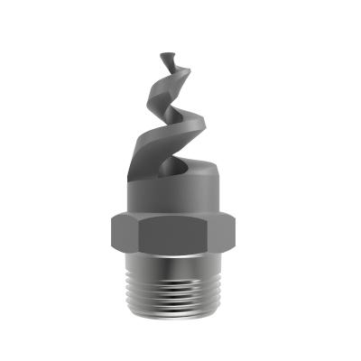 China 316SS Dust Collection Spray Nozzle Stainless Steel Cone Spiral Nozzle Helix Jet Braid Nozzles Full for sale