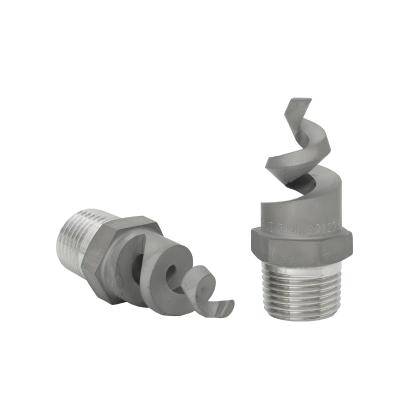 China Dust Collection Jeltecn Nozzle SPJT 316 Stainless Steel Spiral Full Cone Spiral Nozzles for sale