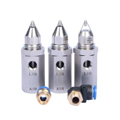 China High Quality 60 Degree Dust Removal Ultrasonic Air Nozzle Fine Mist Air Spray Nozzle for sale