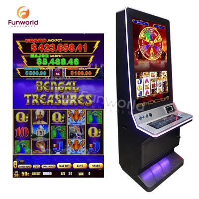 China Hot Play Slot Kit Coin in Bowl Slot Machine Game Bar Main 43 Inch Slot Machine L730*D685*H1650 for sale