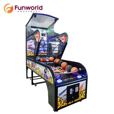 China Hot Sale 1 Player Crazy Circle Game Center Basketball Shooting Game Room Indoor Luxury Machine for sale