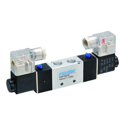 China Aluminum Pneumatic Control Modulation Quality Assurance Solenoid Valves 5/3 Ways Solenoid Valves for sale