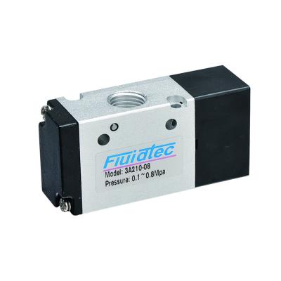 China Aluminum 3V Series 3/2 True Electric Solenoid Controlled Directional Valve Water Professional Solenoid Valve for sale