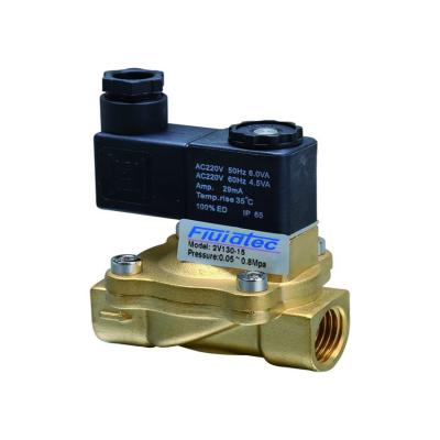 China Brass Factory Direct Sales 2VX Series 2/2 Way Water Solenoid Air Control Valve Pneumatic Control Valve for sale