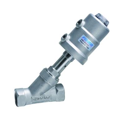 China Stainless Steel Factory Direct Sales 2KS Series Angle Seat Valve For Home Stainless Steel Pneumatic Angle Valve for sale