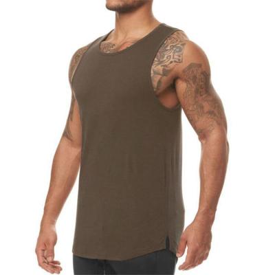 China QUICK DRY Summer Mens Gym Clothing Sleeveless Vests Shirts Men Stripped Sports Casual Fitness Tanks Slim Fit Mens Bodybuilding Tank Tops for sale