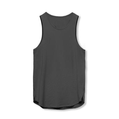 China 2021 New QUICK DRY Mens Beach Gyms Workout Fitness Bodybuilding Top Sleeveless Shirt Cotton Male Clothing Sports Singlet Vest Men Knit for sale