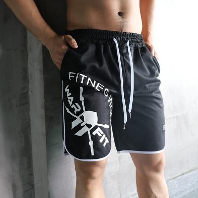 China Running Shorts Breathable Drawstring Men Long Sport Cheap Short Pants Men for sale