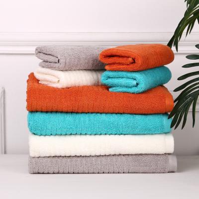 China Adult Soft Absorbent Couples Hotel Face Wash Face Towel Anti Dust Mites Color Factory Direct Thick Pure Cotton Towel for sale