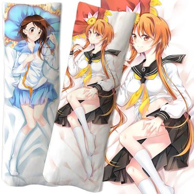 China Viable Japanese Anime Body Pillow Long Body Pillow Anime Dakimakura Double Sided High Definition Printing Cover for sale