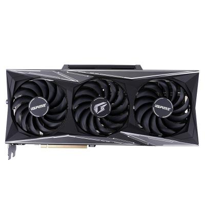 China Workstation GE-Front Gaming Graphics Card RTX 3080Ti Vulcan 12GB 384 Bit 3*DP 1*HD Graphics Card for sale