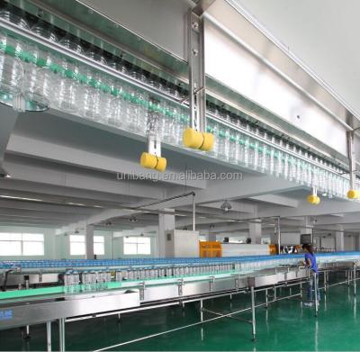 China Fire Resistant Plastic Modular Belt Conveyor Salt Top Chain Air Conveyor for sale