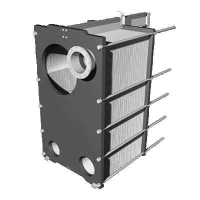 China 316L 1000L Plate Material Syrup Heat Exchanger Syrup Heater Syrup Heater Plate Heat Exchanger Syrup PHE Cooler for sale