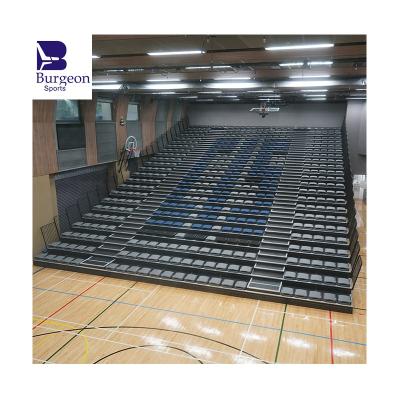 China Multipurposed Gym Arena Gyms Indoor Stadiums Awards Best Sports Grandstand Seating Retractable Spectacular Telescopic Stadium Seats for sale