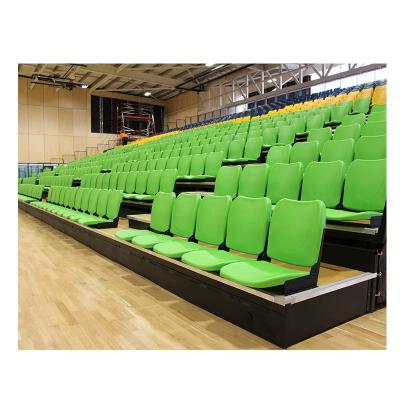 China Sports Event Comfortable Elevated Tribune Seating Retractable Grandstands For Sports Event for sale