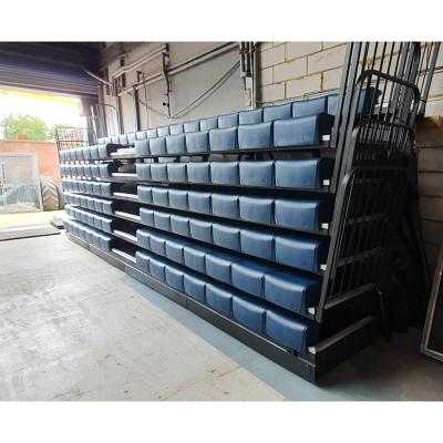 China Wall Attached Retractable Seating System International University HDPE Unit For International University for sale