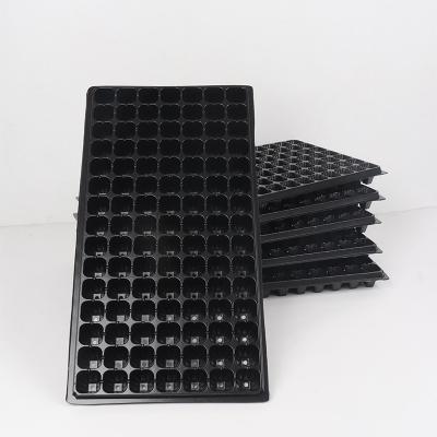 China Eco - Friendly Seed Planting 105 Cell Plastic Seed Plug Starting Grow Germination Tray For Greenhouse Vegetables for sale