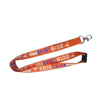 China Wholesale Environmentally Friendly Designer Custom Made Polyester Trendy Personalized Adjustable Neck Lanyards With Metal Buckle for sale