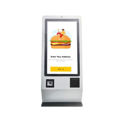 China Indoor Table Multi Touch Screen All In One PC Self Service Kiosk Payment Ordering Terminal for sale