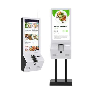 China Indoor Order Kiosk For Restaurant Automatic Self Service Payment Kiosk for sale