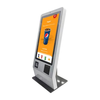 China Desktop Restaurant Android OS Table 23.6inch Touch Self Service Bill Payment Kiosk for sale